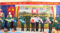 Ra mắt Tiểu đội tự vệ chi nhánh cấp nước Chơn Thành